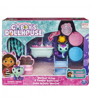 Gabby's Dollhouse Deluxe Zimmer Badezimmer