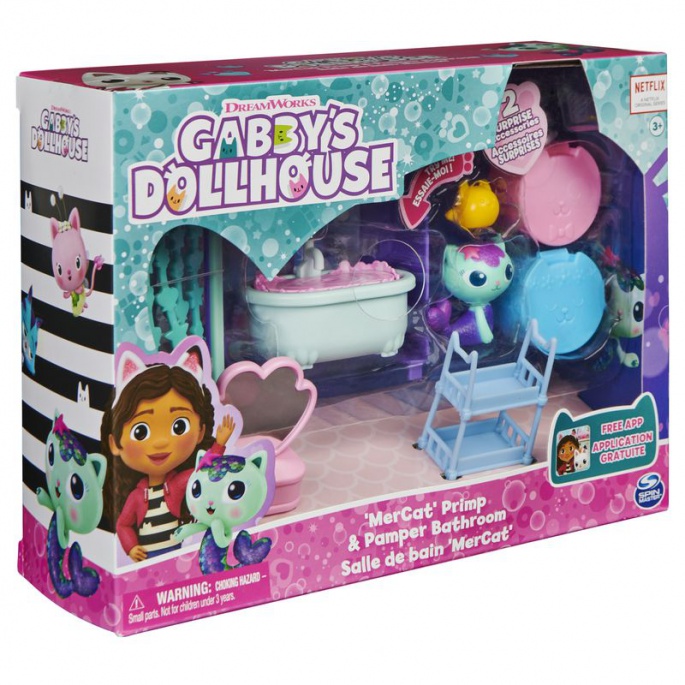 Gabby's Dollhouse Deluxe Zimmer Badezimmer