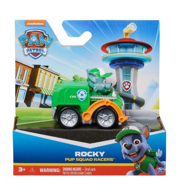 PAW Patrol Mini-Auto mit Rocky-Figur