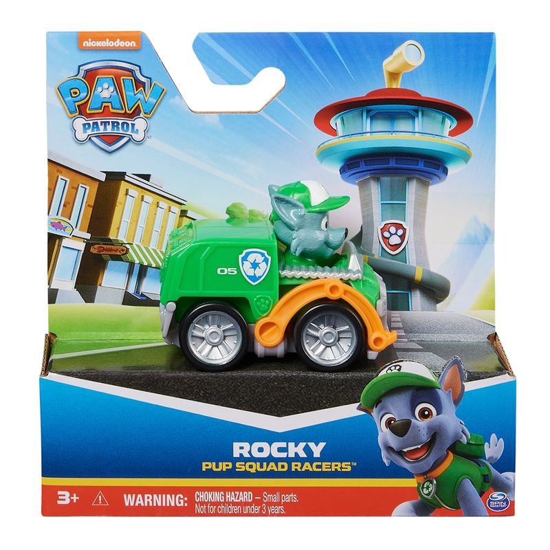 PAW Patrol Mini-Auto mit Rocky-Figur