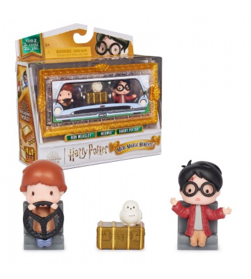 Harry Potter Doppelpack Mini-Figuren Harry und Ron mit Zubehör