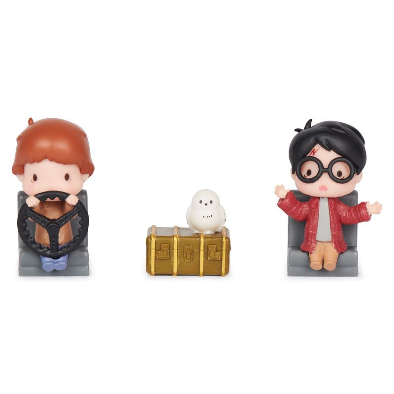 Harry Potter Doppelpack Mini-Figuren Harry und Ron mit Zubehör