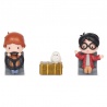 Harry Potter Doppelpack Mini-Figuren Harry und Ron mit Zubehör