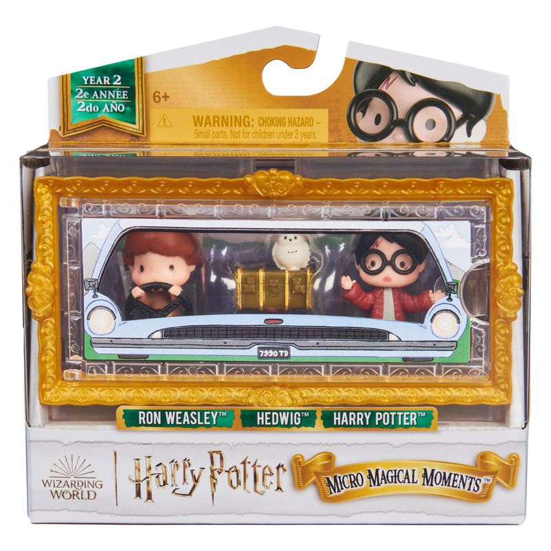 Harry Potter Doppelpack Mini-Figuren Harry und Ron mit Zubehör