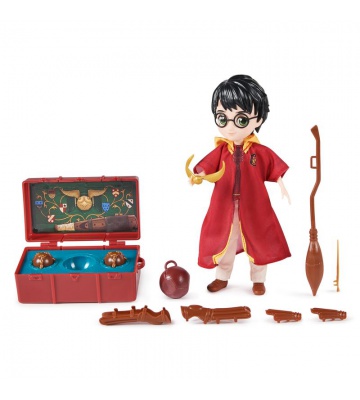 Harry Potter Quidditch Ausrüstung mit 20 cm Figur
