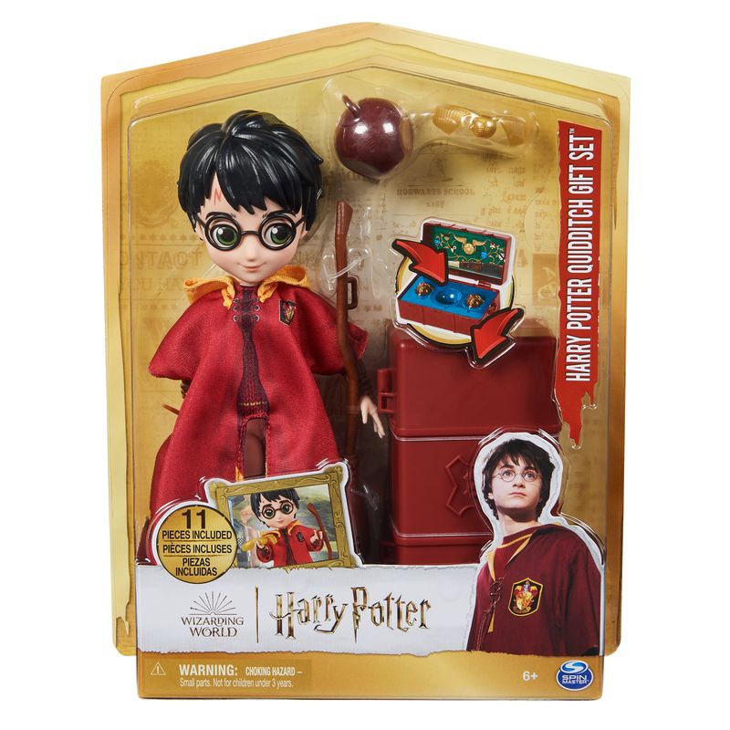 Harry Potter Quidditch Ausrüstung mit 20 cm Figur