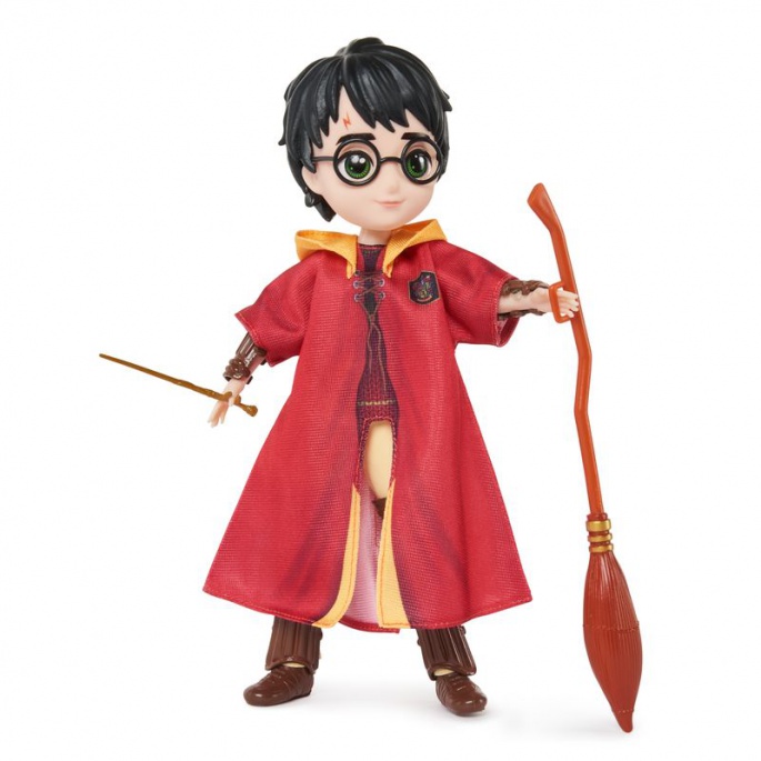 Harry Potter Quidditch Ausrüstung mit 20 cm Figur