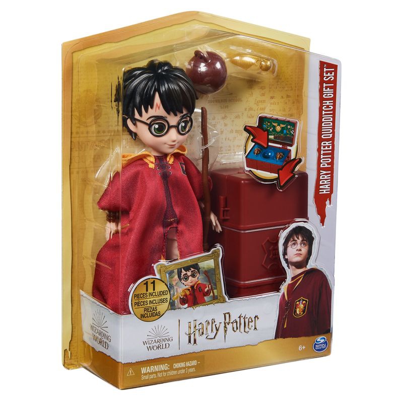 Harry Potter Quidditch Ausrüstung mit 20 cm Figur