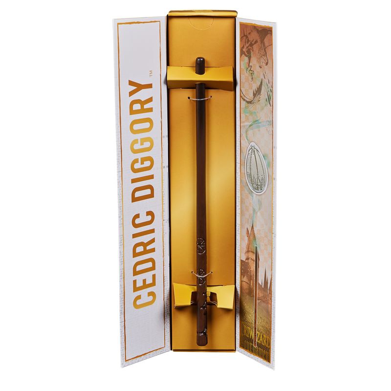 Harry Potter Sammlerstab mit Ständer 2C Cedric Diggory