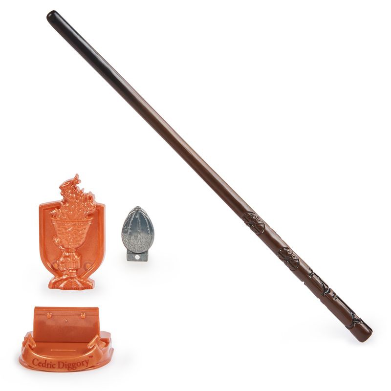 Harry Potter Sammlerstab mit Ständer 2C Cedric Diggory