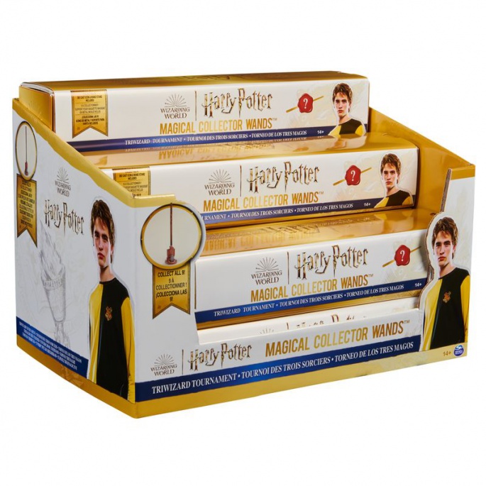Harry Potter Sammlerstab mit Ständer 2C Cedric Diggory