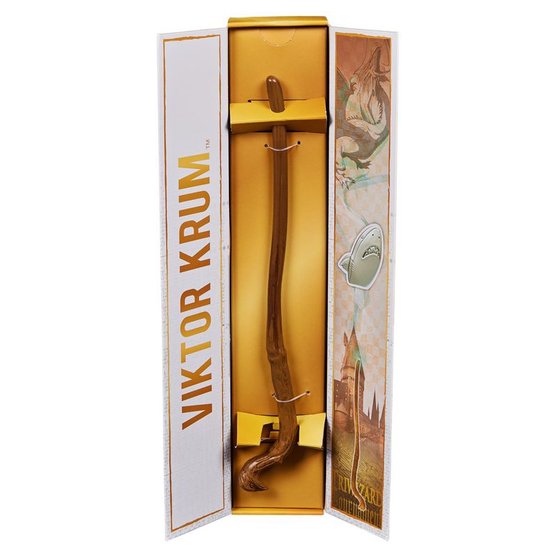 Harry Potter Sammler Zauberstab mit Ständer 2C Viktor Krum