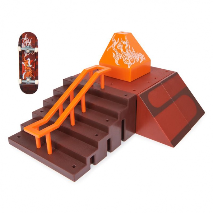 Tech Deck Xconnect Skatepark Mafia Pyramide Shredder Spielzeugmaschine