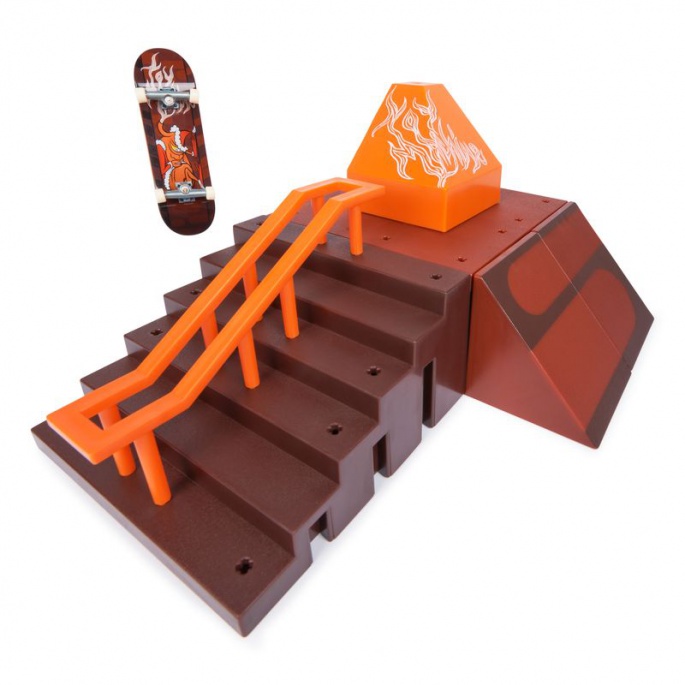Tech Deck Xconnect Skatepark Mafia Pyramide Shredder Spielzeugmaschine