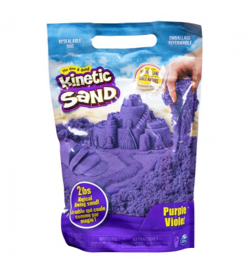 Kinetic Sand Packung mit lila Sand 0,9 kg