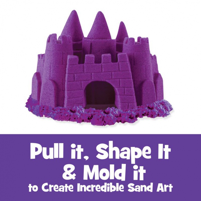 Kinetic Sand Packung mit lila Sand 0,9 kg