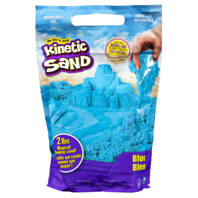 Kinetic Sand Verpackung von blauem Sand 0,9 kg 2024