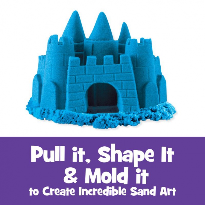 Kinetic Sand Verpackung von blauem Sand 0,9 kg 2024