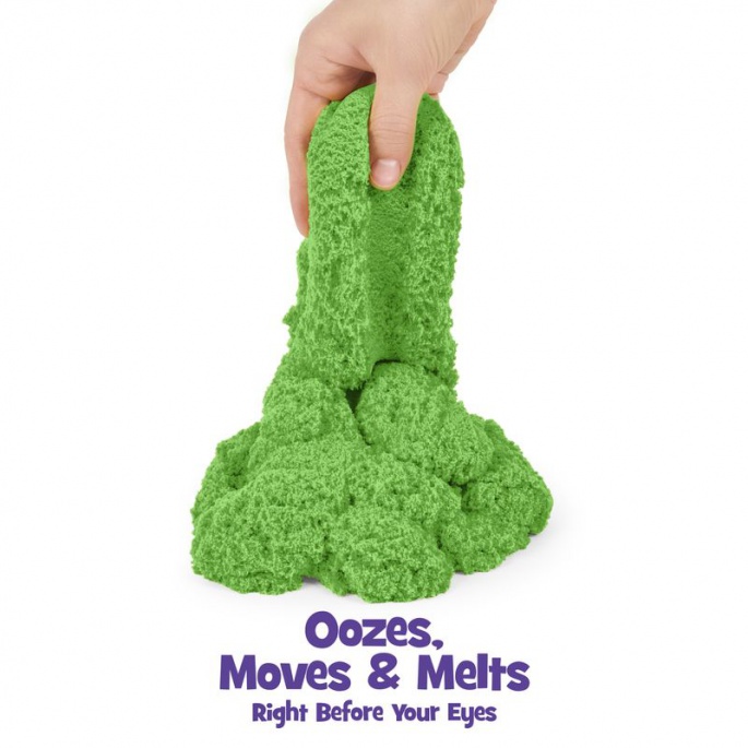 Kinetic Sand Verpackung von grünem Sand 0,9 kg