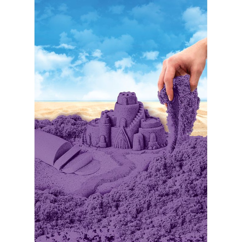 Kinetic Sand Packung mit 0,9 kg violettem Flüssigsand