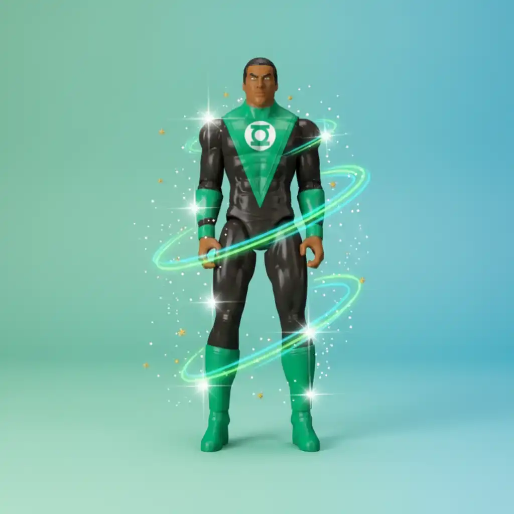 Erlebe endlose Weltraumabenteuer mit dem legendären Green Lantern.