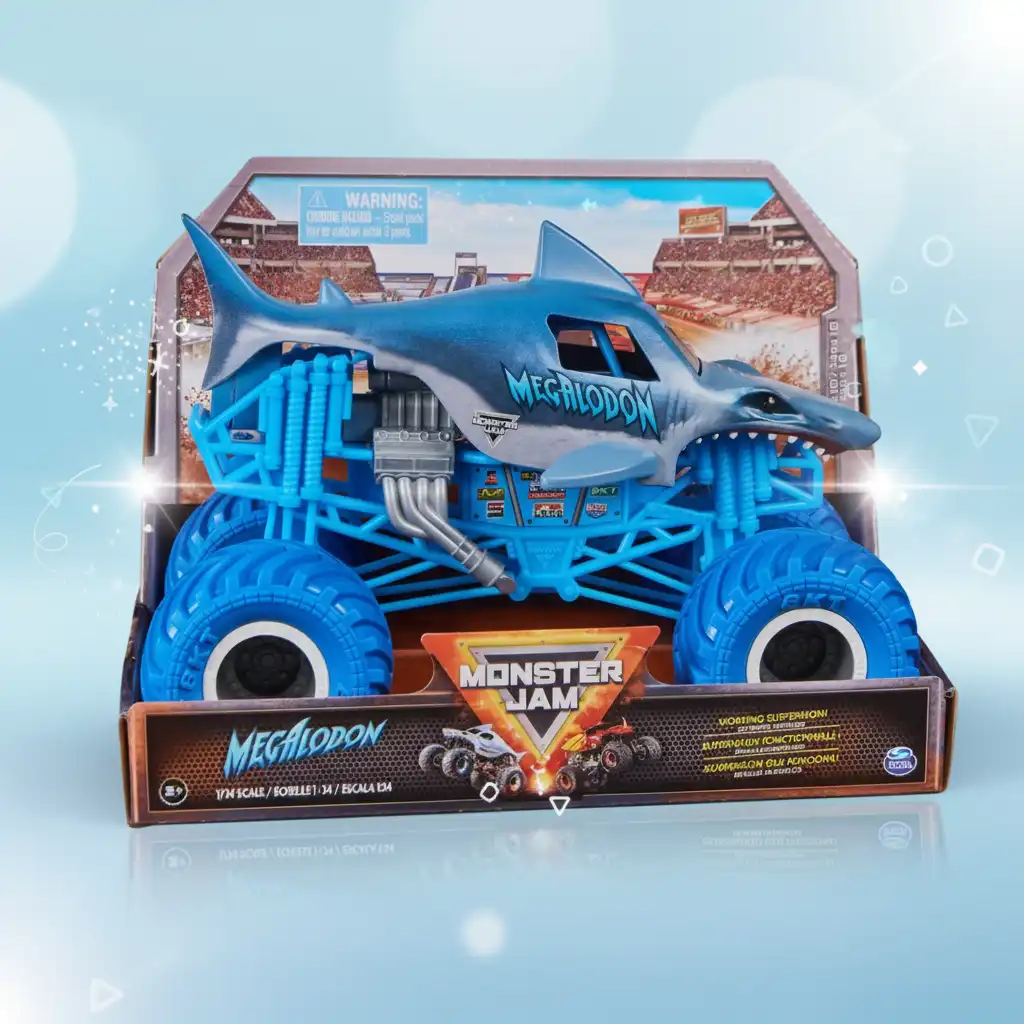 Erlebe echte Monster Jam Action bei dir zu Hause.