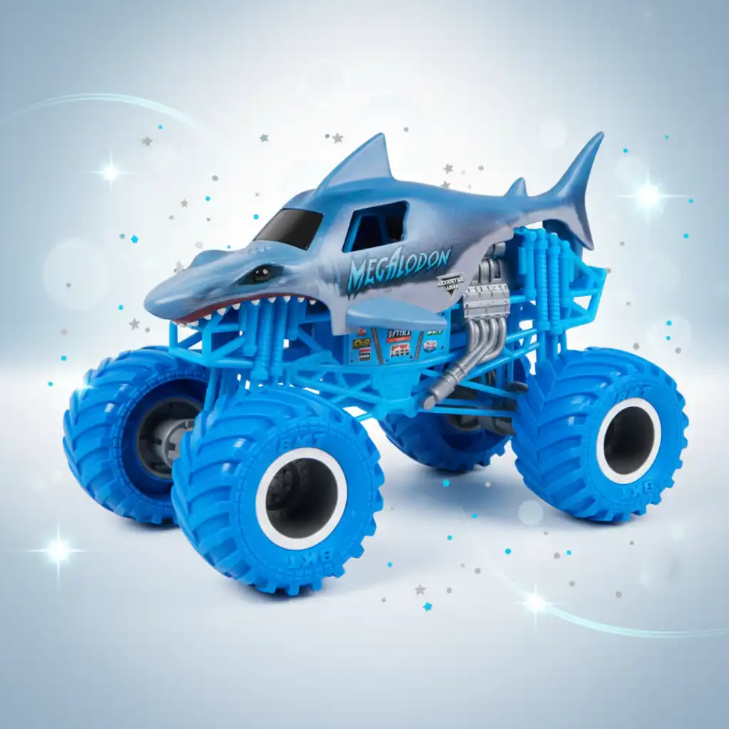 Erweitere deine Sammlung um weitere ikonische Monster Jam Maschinen.