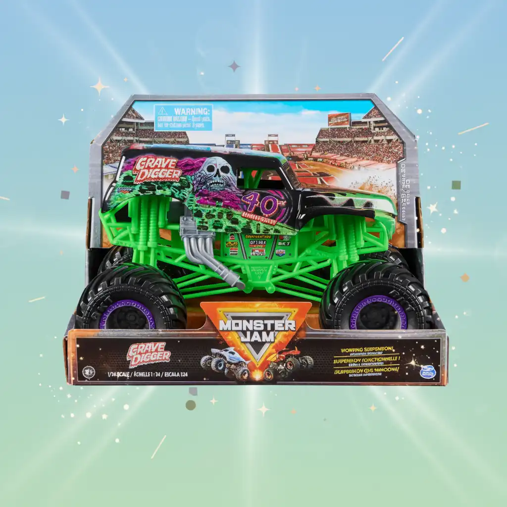 Erleben Sie echte Monster Jam Action direkt bei Ihnen zu Hause.