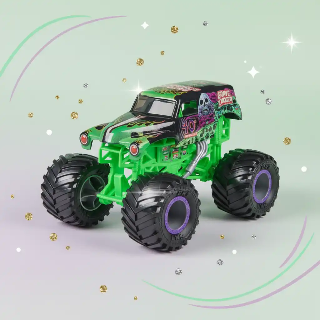 Erweitern Sie Ihre Sammlung um weitere ikonische Monster Jam Fahrzeuge.