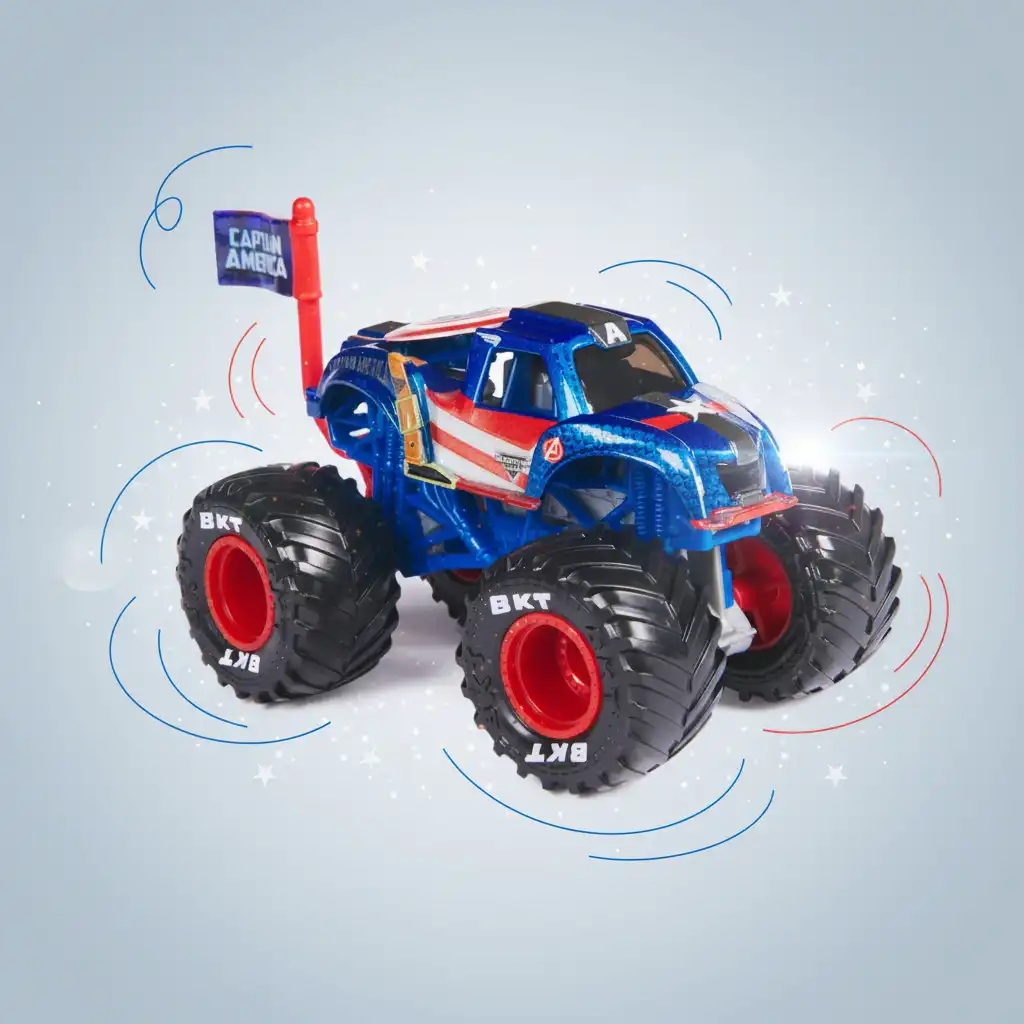 Werde zum Meister der Stunt-Tricks mit Monster Jam.