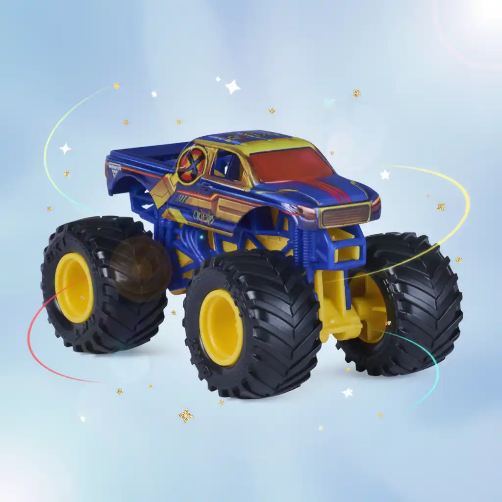 Erweitern Sie Ihre Sammlung um die einzigartige Verbindung von Marvel und Monster Jam.