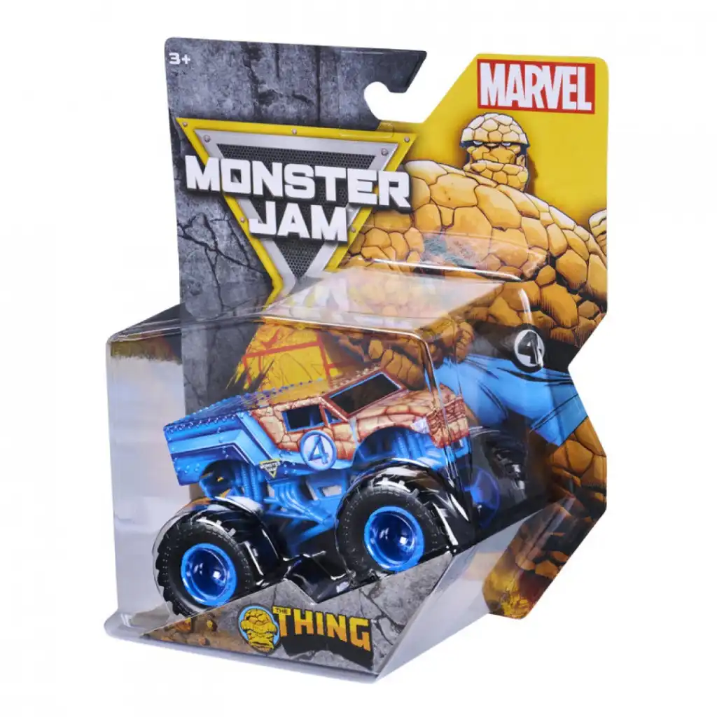 Erleben Sie epische Stadiumnummern mit dem heldenhaften Monstertruck.