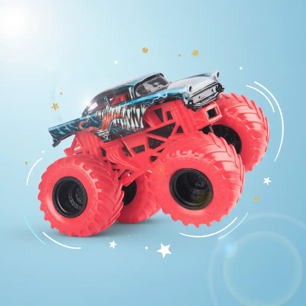 Erweitere deine Sammlung um die einzigartige Marvel Edition der Monster Trucks.