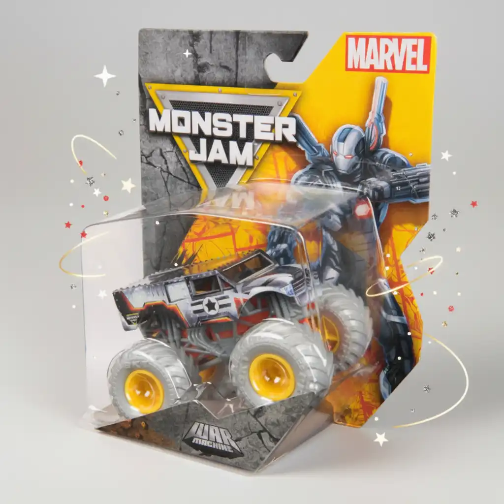 Erlebe epische Action mit Marvel-Helden auf vier Rädern.