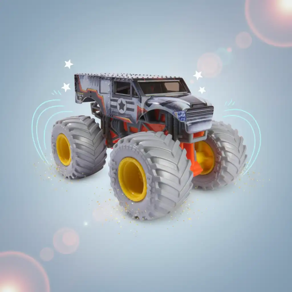 Entfalte deine Fantasie mit den Actionhelden von Monster Jam.