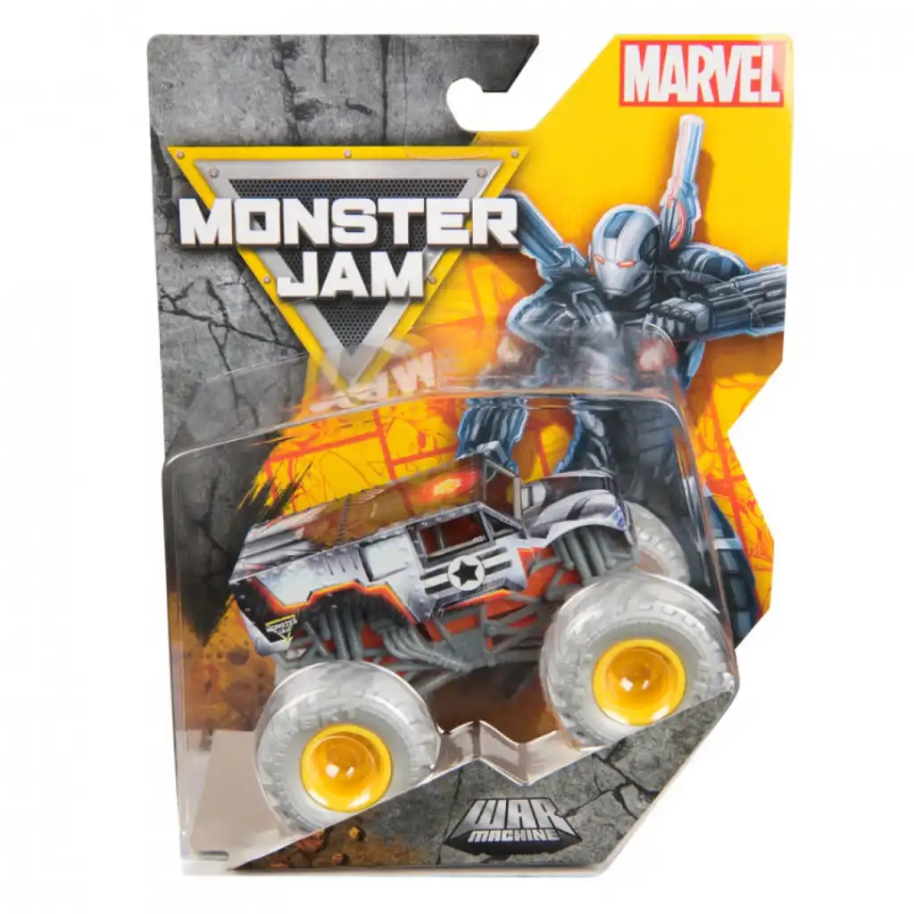 Stelle deine einzigartige Sammlung von Marvel Monstertrucks zusammen.