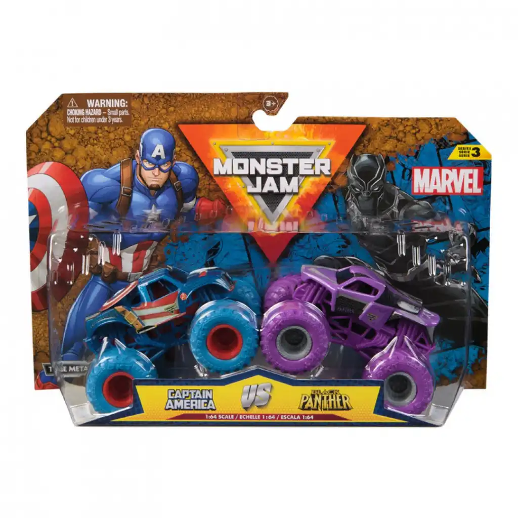 Entfessle einen epischen Kampf zwischen Captain America und Black Panther.