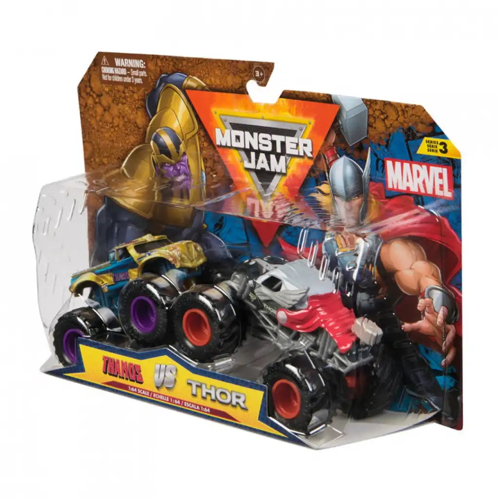 Erlebe endlosen Spaß mit Marvel-Helden auf vier Rädern.