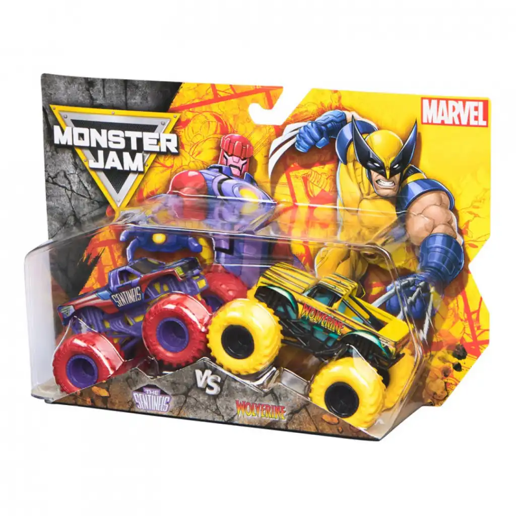Entfesseln Sie endlosen Spaß mit den legendären Trucks Wolverine und Sentinel.