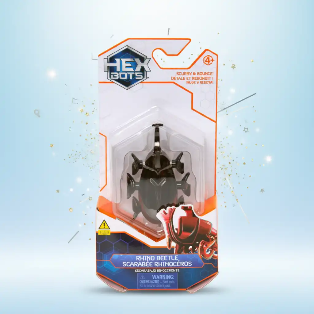 Erleben Sie endlosen Spaß mit dem kriechenden Roboter Rhino Beetle.