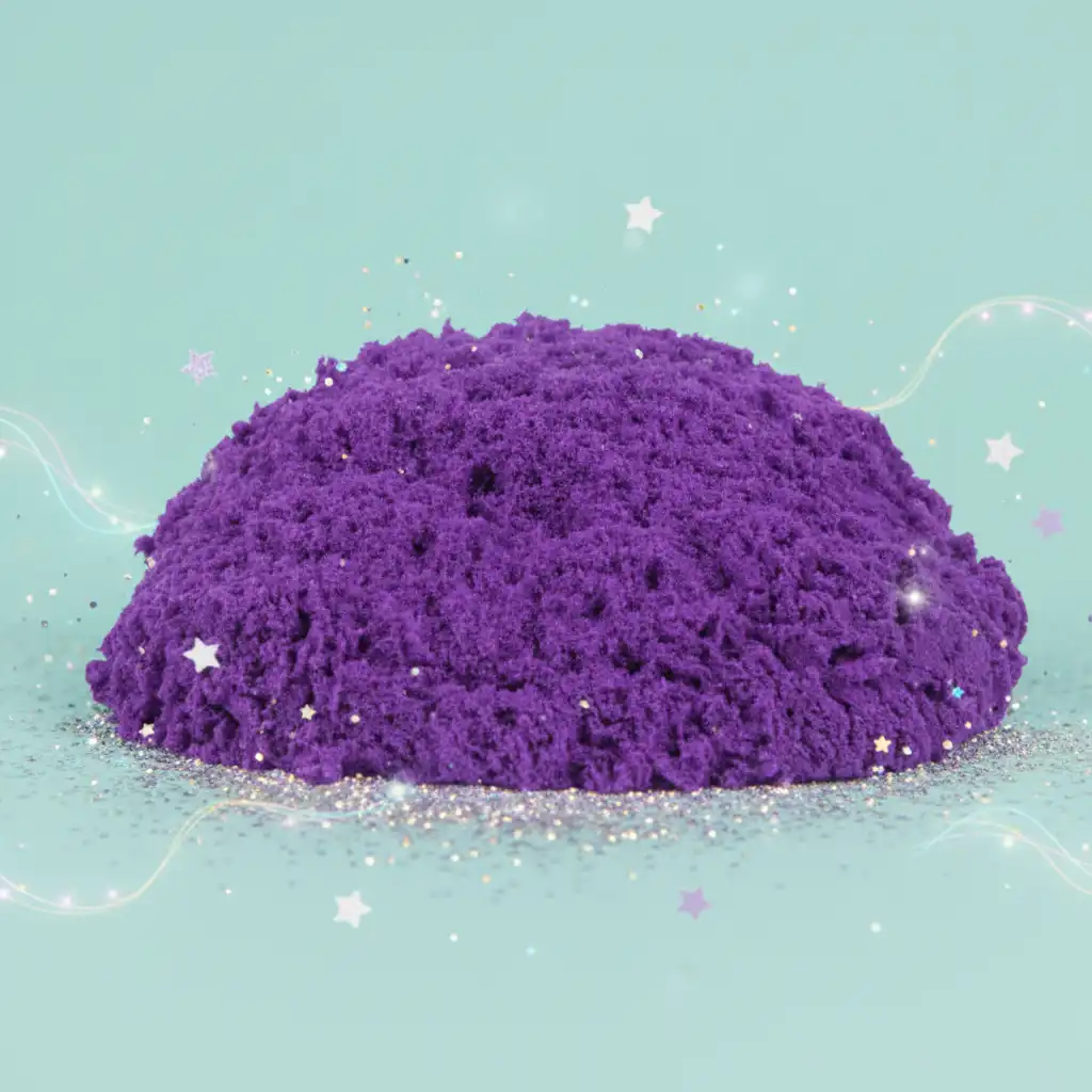 Detailreich verarbeiteter Sand, der Form und Duft hält.