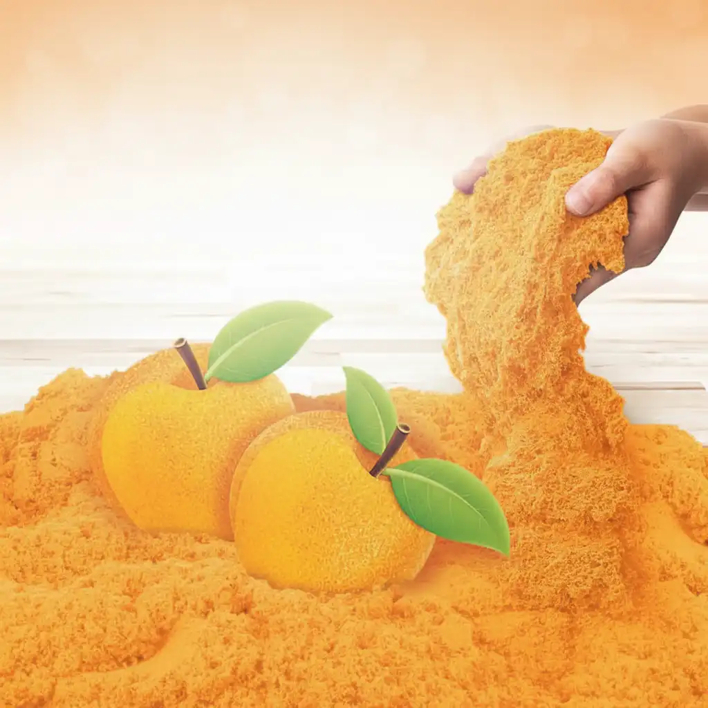 Detailreiche Textur des Sandes, der niemals zerbröselt.