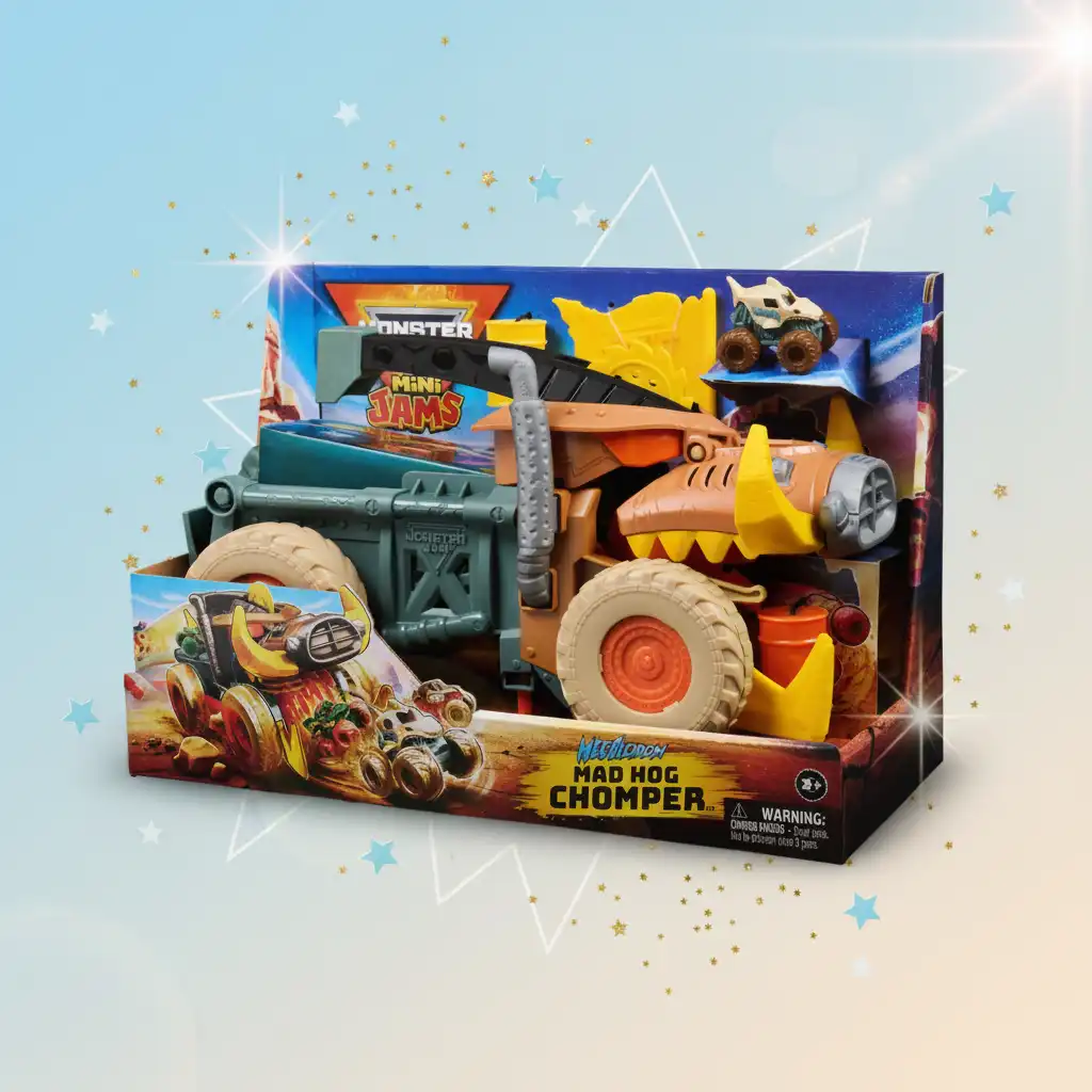 Erlebe endlose Stunden Action und Spaß mit Monstertrucks.