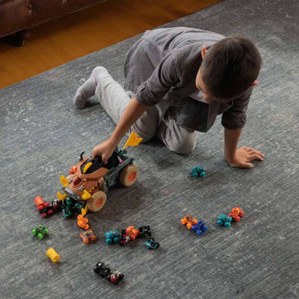 Aufräumen wird durch den Kauge-Mechanismus zum aufregenden Spiel.