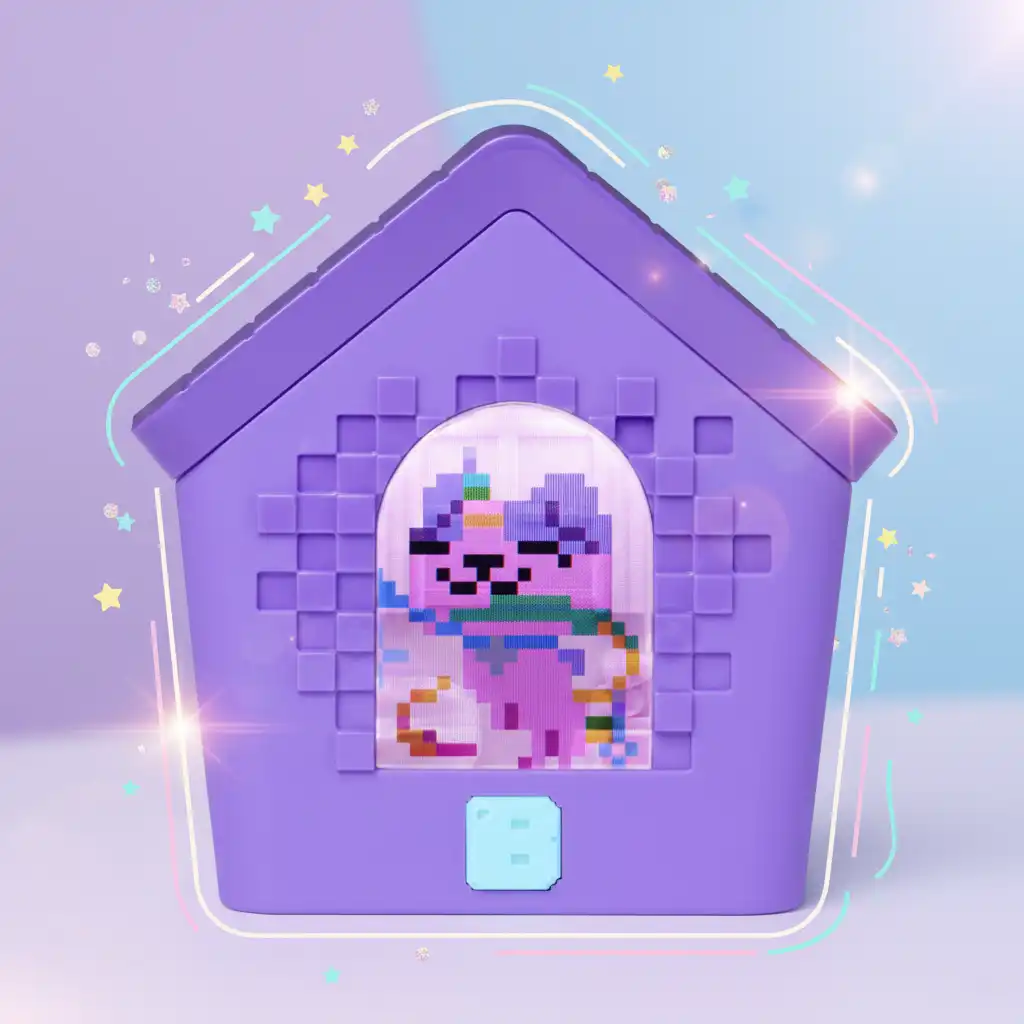 Entdecken Sie alle Möglichkeiten, wie man mit Bitzee spielt und sich um sie kümmert.