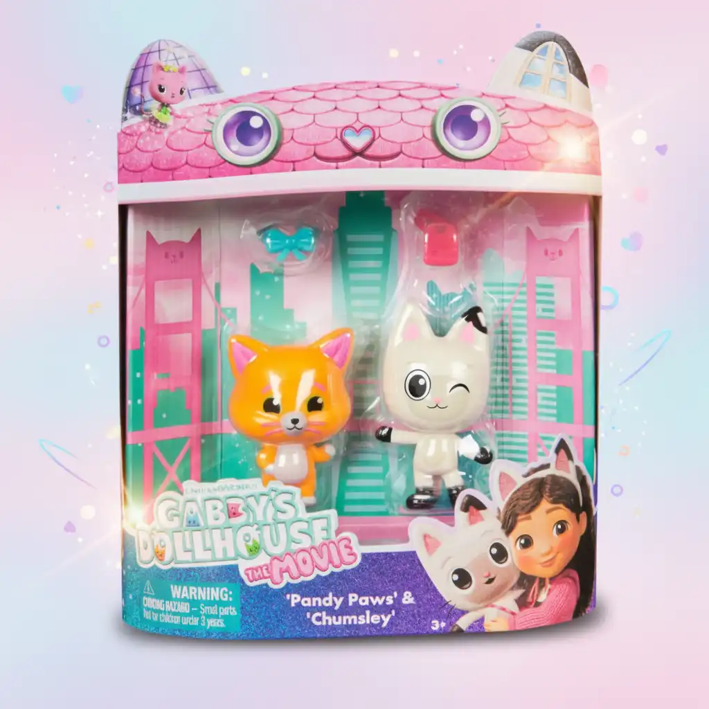 Detailgetreu ausgearbeitete Filmfiguren für endlosen Kinderspaß.