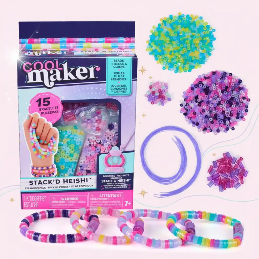 Detaillierte Verarbeitung pastellfarbener Perlen für deinen originellen Schmuck.