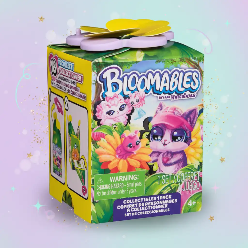 Stilvolle Präsentation der Figuren auf dem originalen Blumenständer.