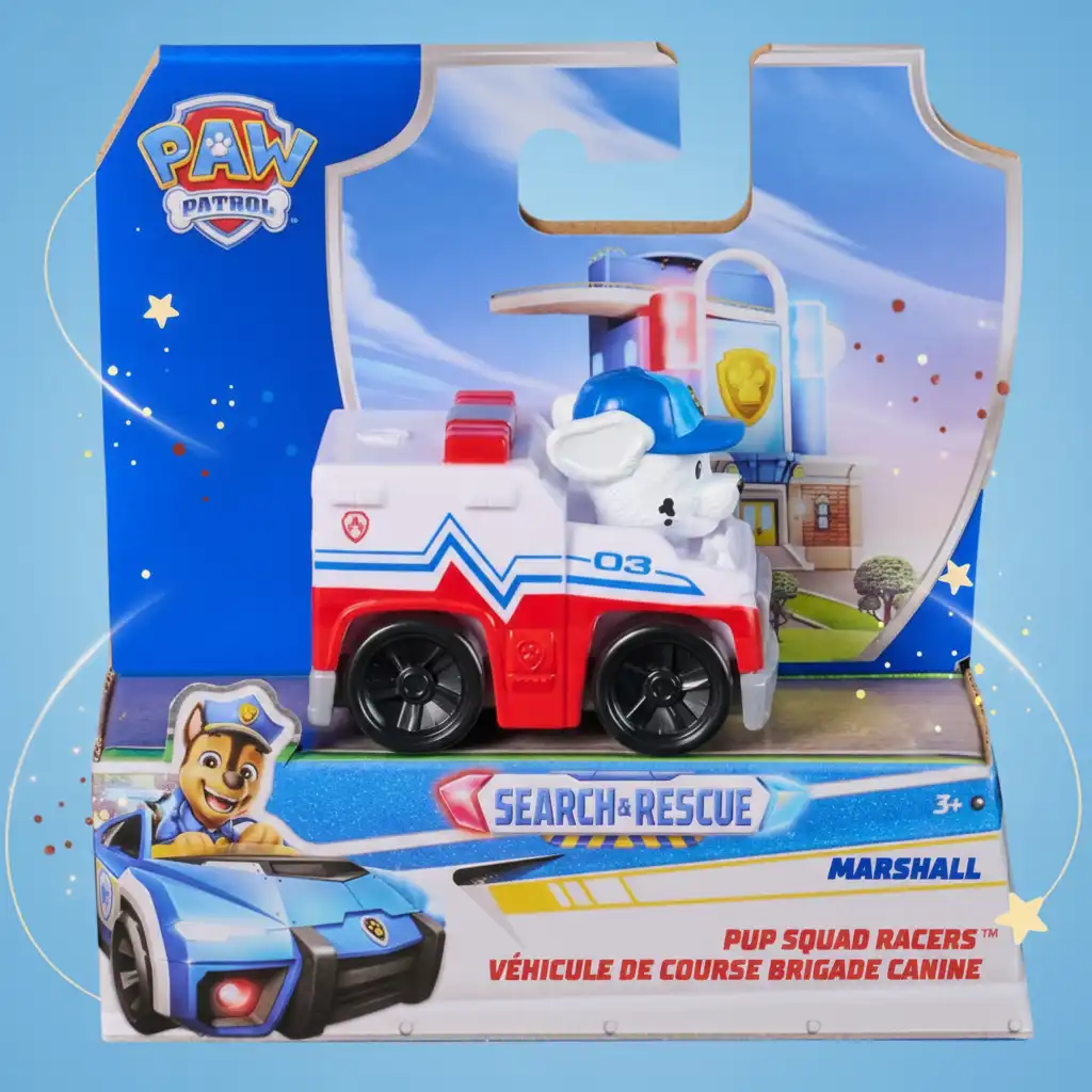 Gehe mit dem unerschrockenen Feuerwehrmann Marshall und seinem Fahrzeug auf Aktion!