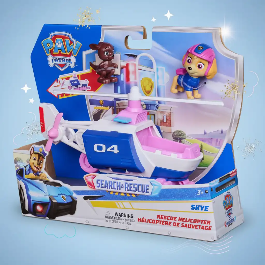 Erleben Sie spannende Luftabenteuer mit der mutigen Skye.